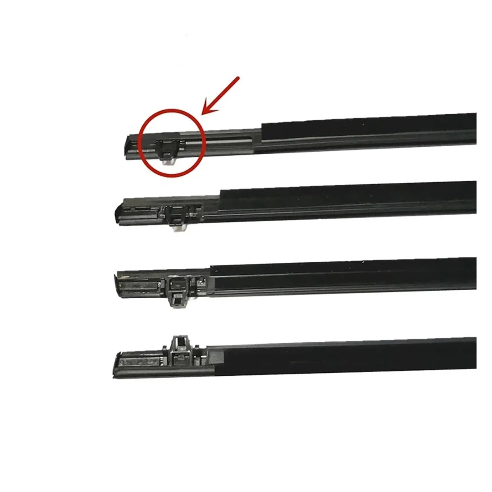 4Pcs Chrome Window Weatherstrip Seal Mouldings For 2007-2011 Toyota Camry