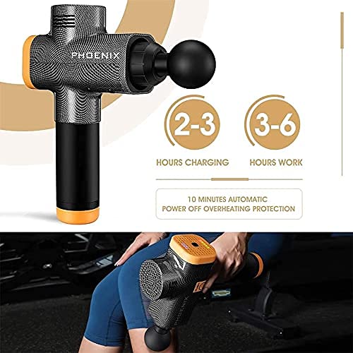 Massageador by TEX Phoenix A2 Gun Pistola Fisioterapia