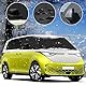 Opaltool Auto Windschutzscheiben Abdeckung für VW ID Buzz 2022-2025, 600D Frontscheibe Abdeckung Frontscheibe Wrap Cover Wasserdicht Wetterfest Frontscheibenabdeckung Scheibenabdeckung
