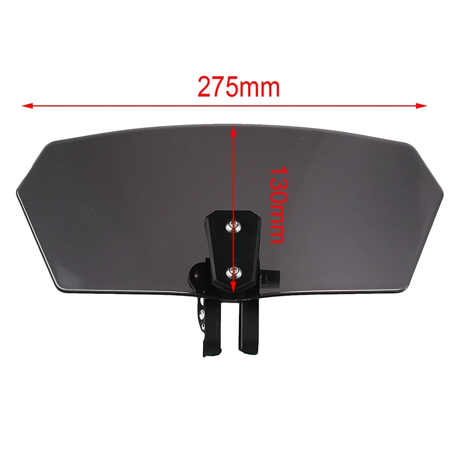 powietrzadeflektor Deflektor motocykla Uniwersalny deflektor szyby motocyklowej do Triumph Yamaha pasuje do Suzuki Honda pasuje do Harley Touring pasuje do BMW