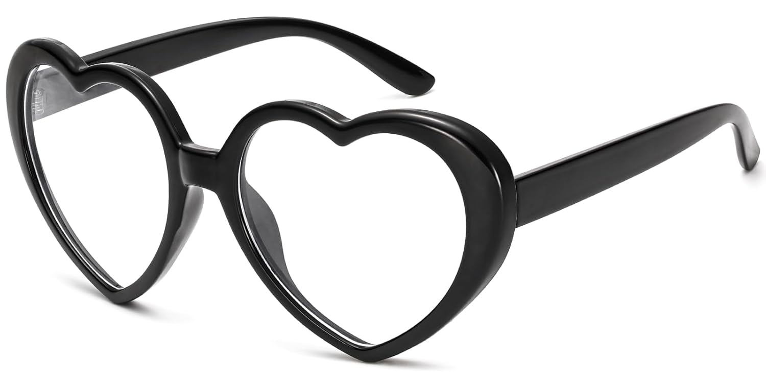 IOHLNG Óculos de sol de coração para mulheres e homens, grandes, modernos, em forma de amor, retrô, adorável, moderno, lindos óculos de sol