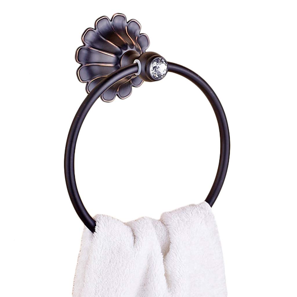 Anneau porte-serviette mural pour une salle de bain ordonnée et un séchage rapide au quotidien