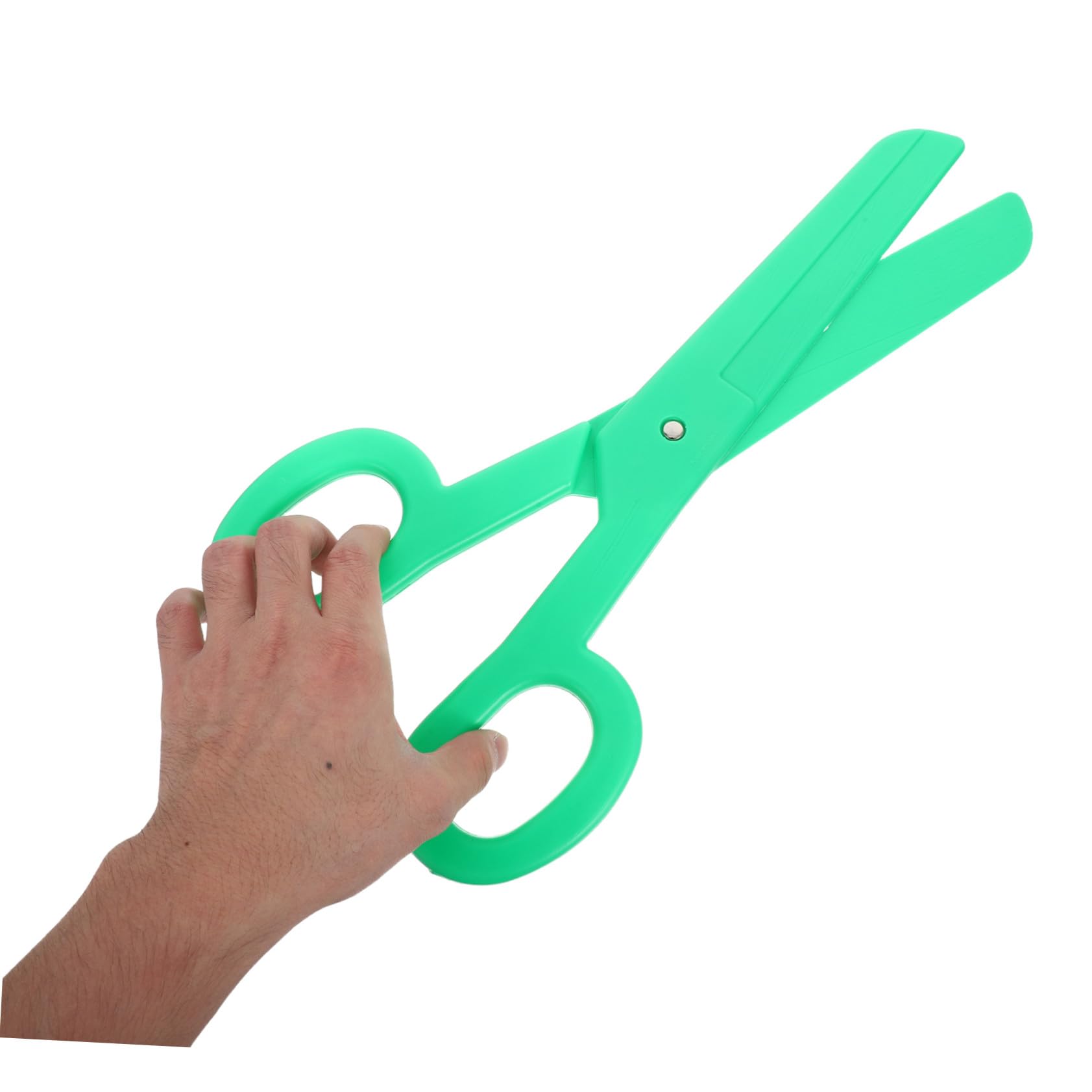 Gigante di Forbici e Pettine da Clown in Plastica Resistente Accessori Costume Oversize per Halloween Cosplay e Spettacoli Teatrali Pettine Denti Larghi Verde Leggero e Realistico