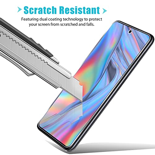 Zeking [3 Pack] Designed For Blu G91 Max Tempered Glass Screen Protector, 9H Hardness [Hd Clarity] Case Friendly Anti-Scratch, Bubble Free #TOP2