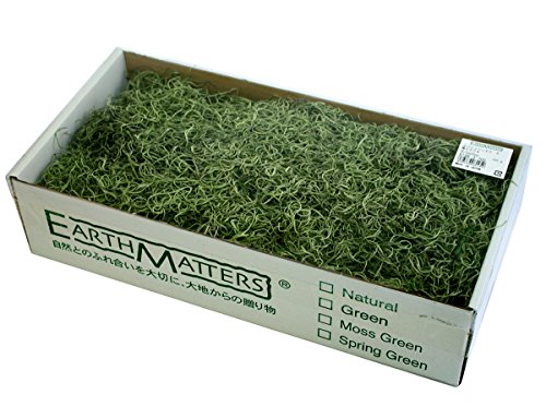 松村工芸 スパニッシュモス お徳用箱入220g 700グリーン [55] 76-6103-700