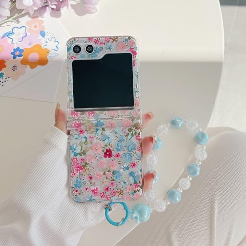 Évitez les bris de charnière avec la coque Samsung Galaxy Z Flip 5 antichoc à bracelet pratique