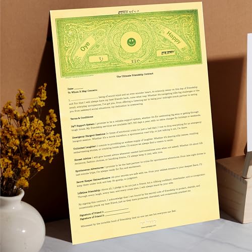 Image of Oye Happy - Creative Greeting cards for Bro, Sis, Mom, Dad, GF, BF, Husband, Wife for All Occassions (Friendship Day Contract)