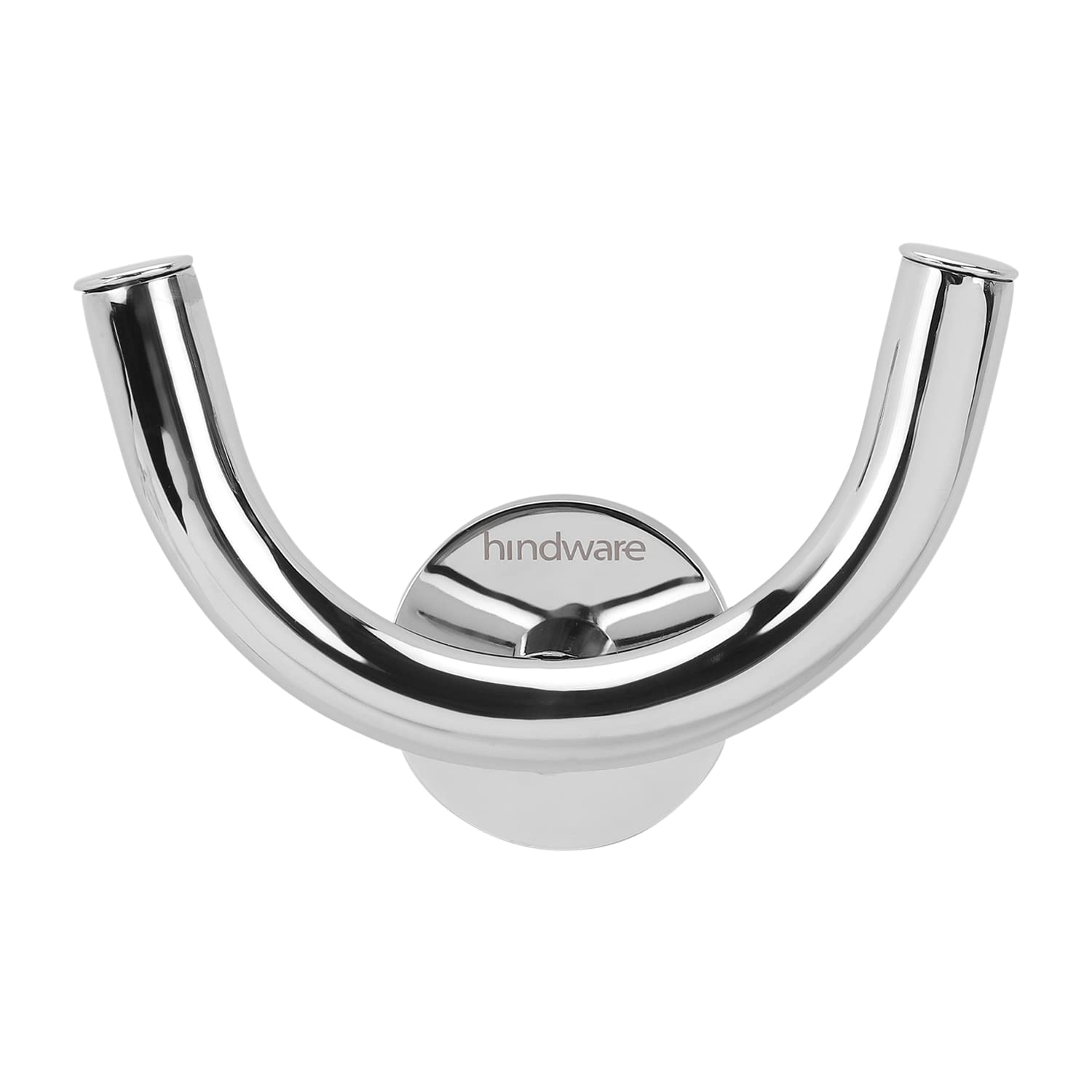 Hindware F880004CP Brass Contessa Robe Hook (Silver)