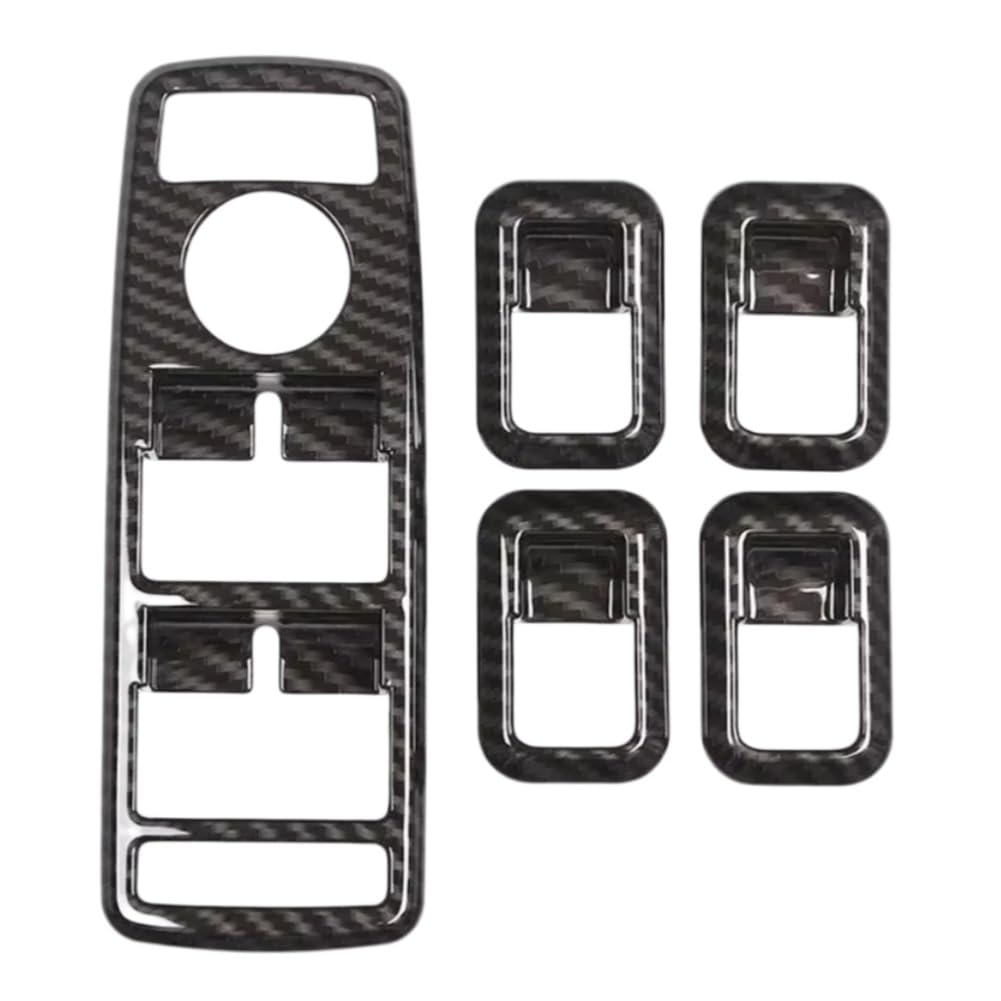 Window Control Panel Cover Car Window Lift Button Frame Sticker for Benz for A B C E GLE GLA CLA GLK Class for W176 W204 W212 W166 W218
