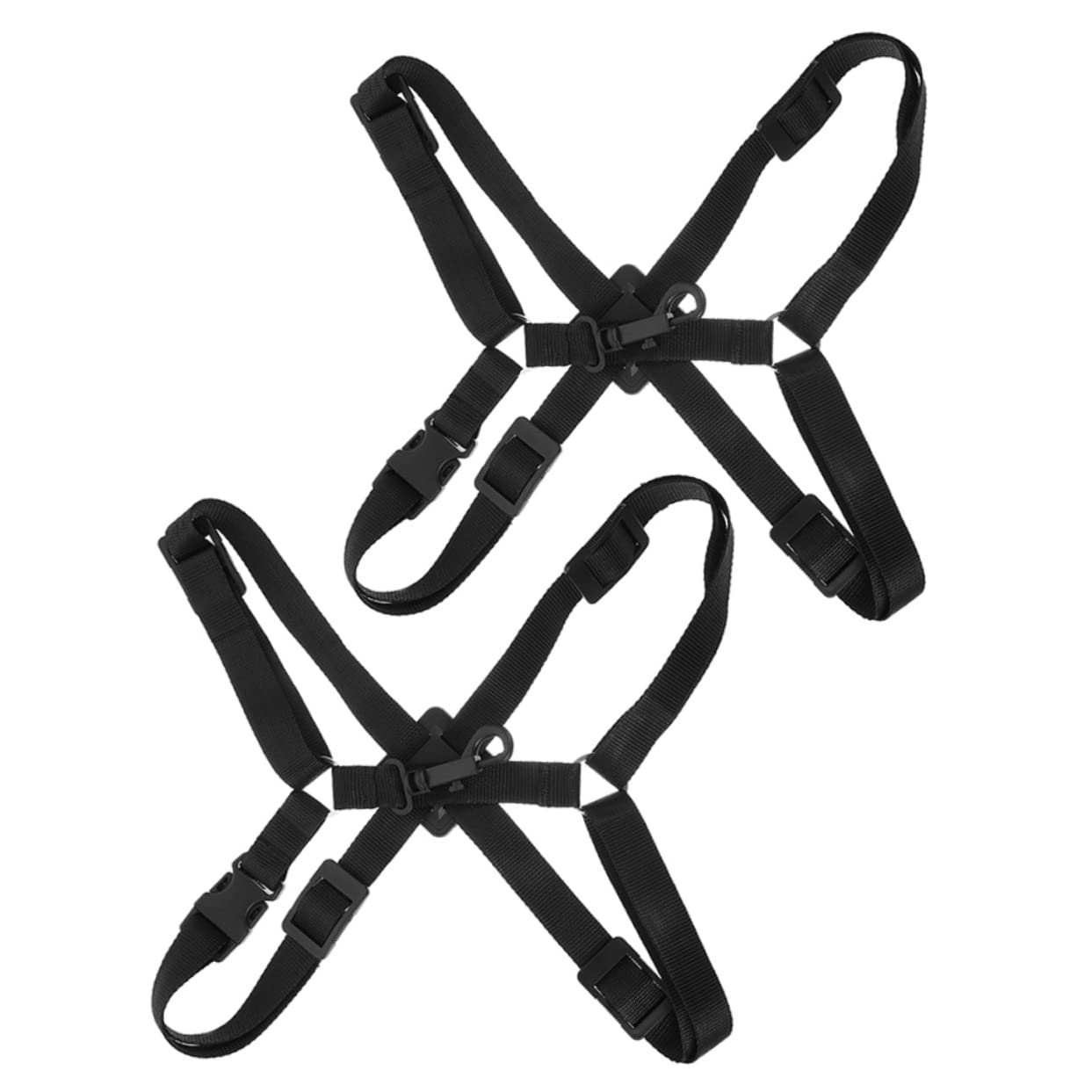 Holibanna 2pcs Adjustable Saxophone Harness Strap Soft Neck Strap for Alto Tenor and Soprano Saxophones Comfortable Replacement for Music Enthusiasts