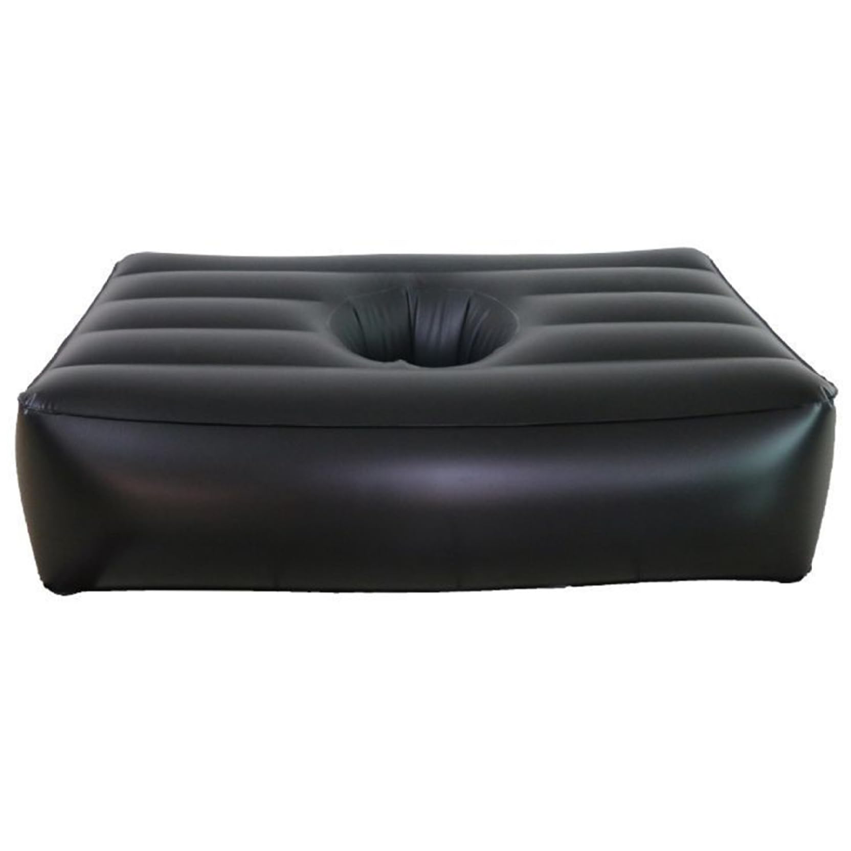 Lit BBL 77x44x17 Pouces, Chaise Ergonomique Gonflable avec Trou pour Le Confort des Fesses pour l'intérieur et l'extérieur