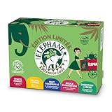 Elephant, Infusion Coffret édition limitée Découverte, Assortiment de 5 Infusions, Ingrédients d'Origine 100% Naturelle, 50 Sachets Pyramid