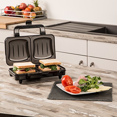 Sandwichmaker für große Toastscheiben Üppig, saftig und kross