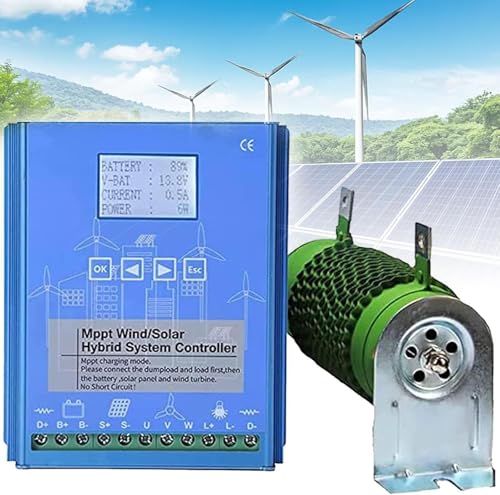 Contrôleur de charge hybride haute performance 3000w MPPT automatique