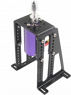 RC Airplane Electric Motor Mount, Adjustable Height Aluminum Alloy Brushless Motor Stand (2-4.3"),Universal RC Plane Accessories for Flight Testing and Motor Maintenance
