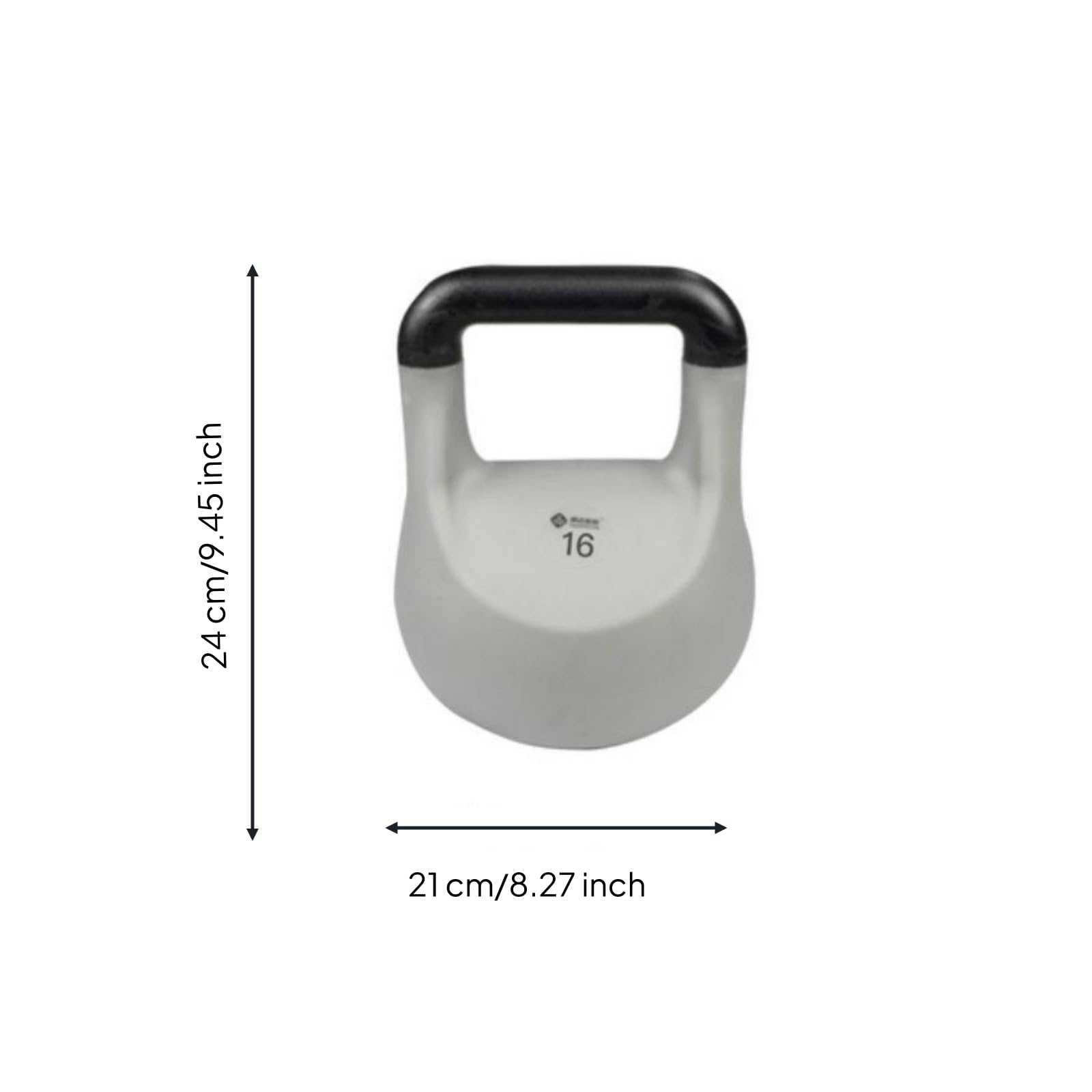 Gralara Kettlebell Souple Stable Kettlebell Compétition Robuste Poids pour Maison
