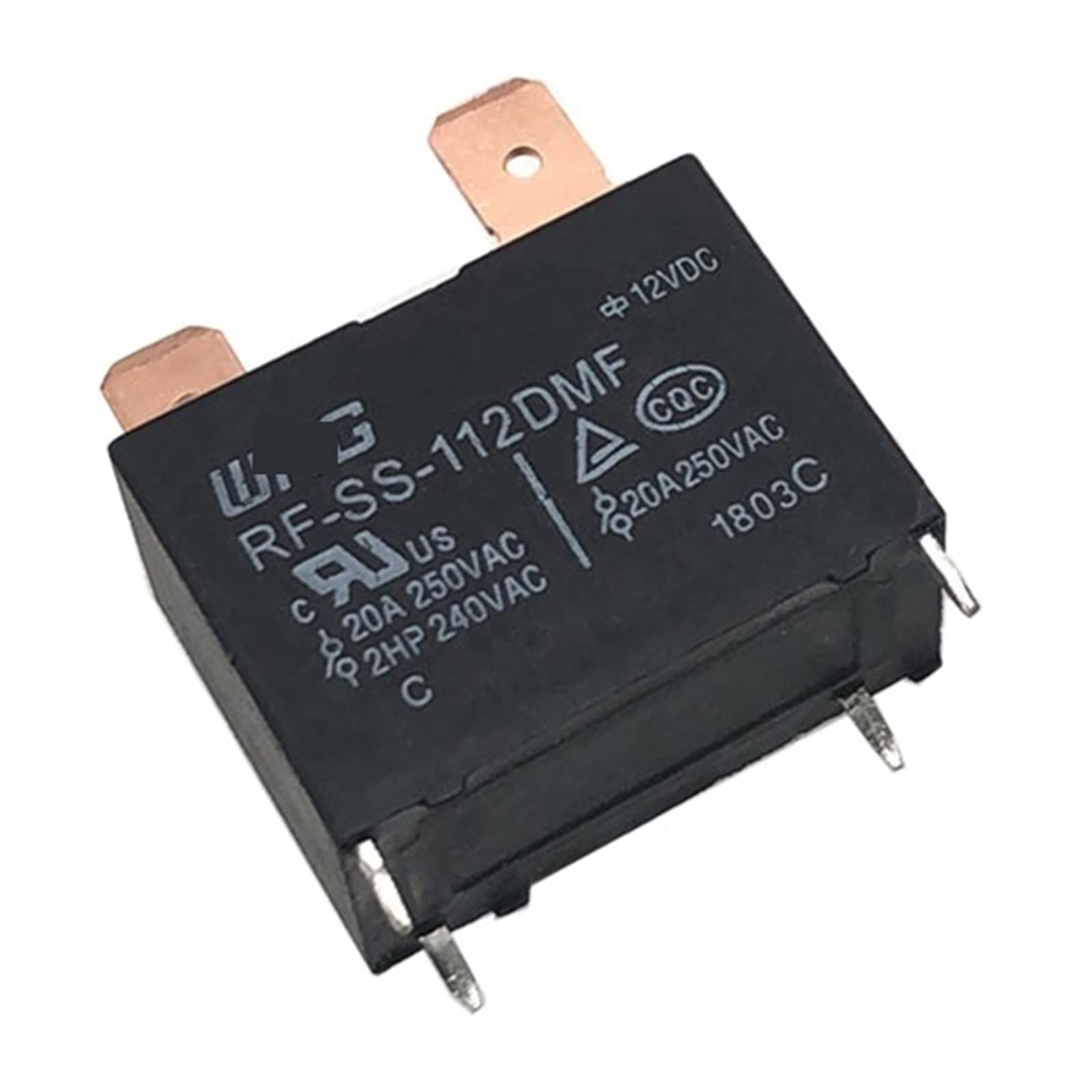 Relés RF-SS-112DMF 12VDC para automatización del hogar y control de climatización