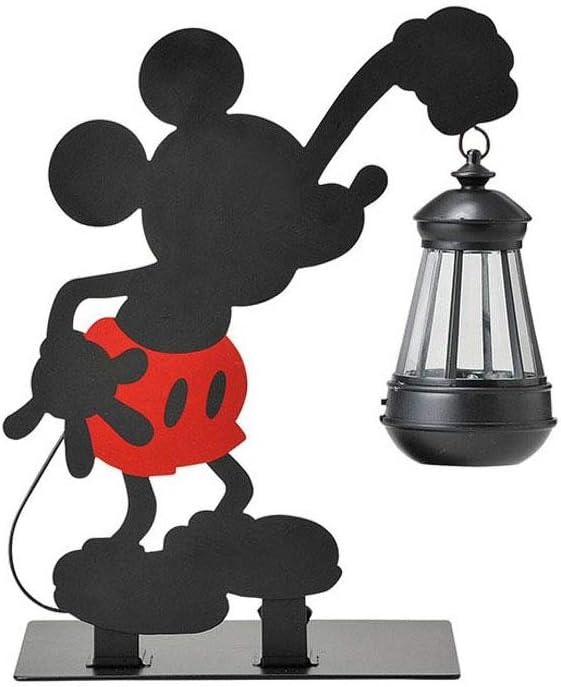 Disney Silhouette Solar Light (Mickey) - Figurine Light - Decorative Light - Children - Disney Fans