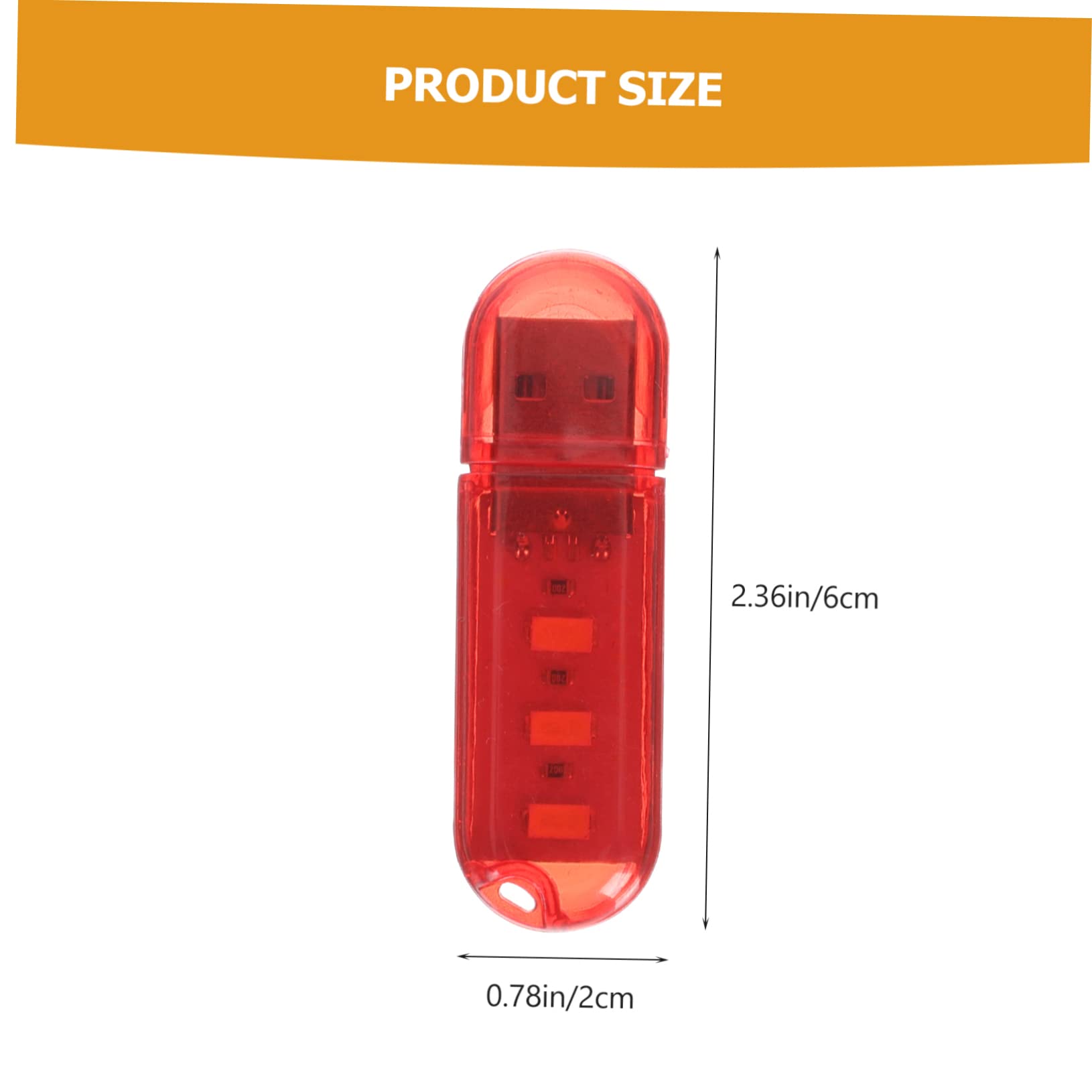 DOITOOL Night Light Mini Led Desk Lamp Laptop Keyboard Lamp Portable Study Light for Home