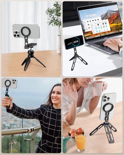 Trípode Magsafe UBeesize evita caídas de tu iPhone con imanes potentes de bolsillo 3