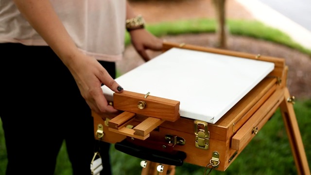Amazon.com: Creative Mark Monet Wooden French Walnut Color Easel