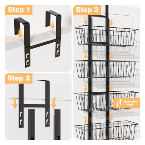 6-Tier-Over-the-Door-Pantry-Organizer-Over-the-Door-Spice-Rack-with-Adjustable-Baskets-Metal-Hanging-Door-Pantry-Organizers-and-Storage-for-Kitchen-Bathroom-Bedroom-Black