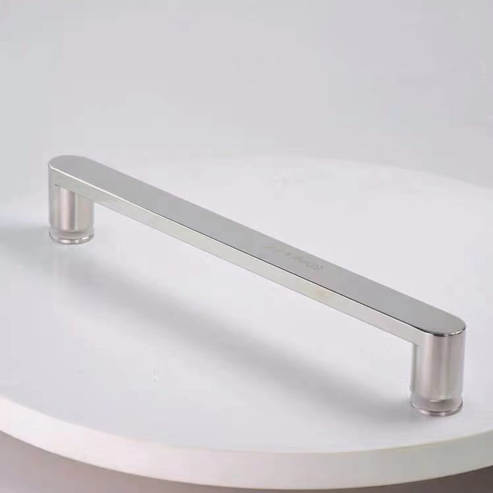 HYLYGFH Shower Glass Door Handle for Bathroom,SUS304 Stainless Steel All Bright Single-Sided Glass Door Pull Handle Hole to Hole 225mm/275mm/300mm/400mm/440mm (Size : 300mm)