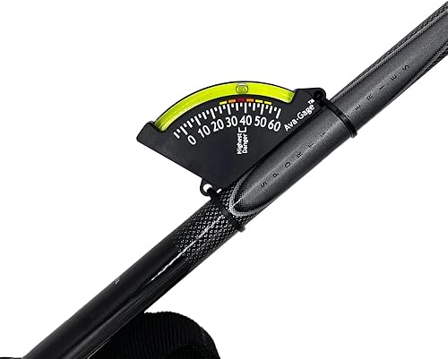 Miniatura 2 de Sun Company AvaGage - Indicador de peligro de avalancha | Medidor de pendiente de esquí y snowboard | Inclinómetro de sendero