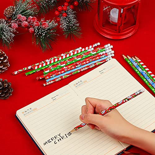 Lápices de Navidad Aodaer 72 piezas con diseño variado miniatura 5