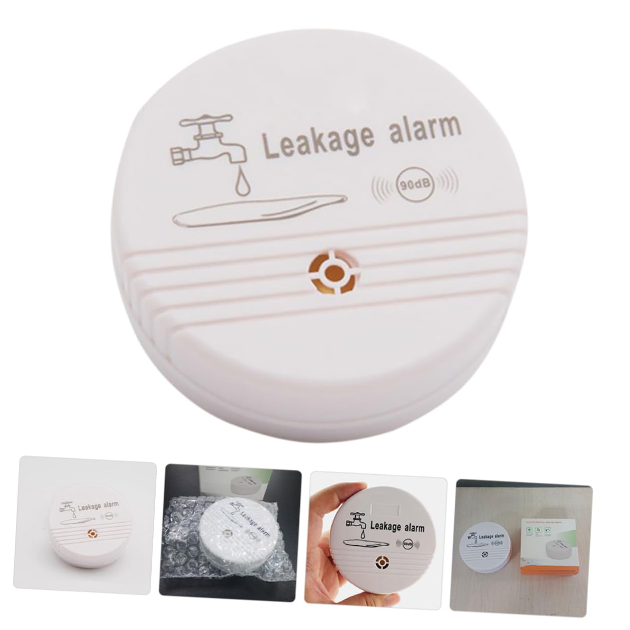 Angoily 4 Pièces Cool Alarme de capteur d'inondation minuterie d'eau piscines Compteur d'eau évier Cuisine éviers de Cuisine Kitchen Sink Alerte Fuite et Alarme capteur d'eau Abdos