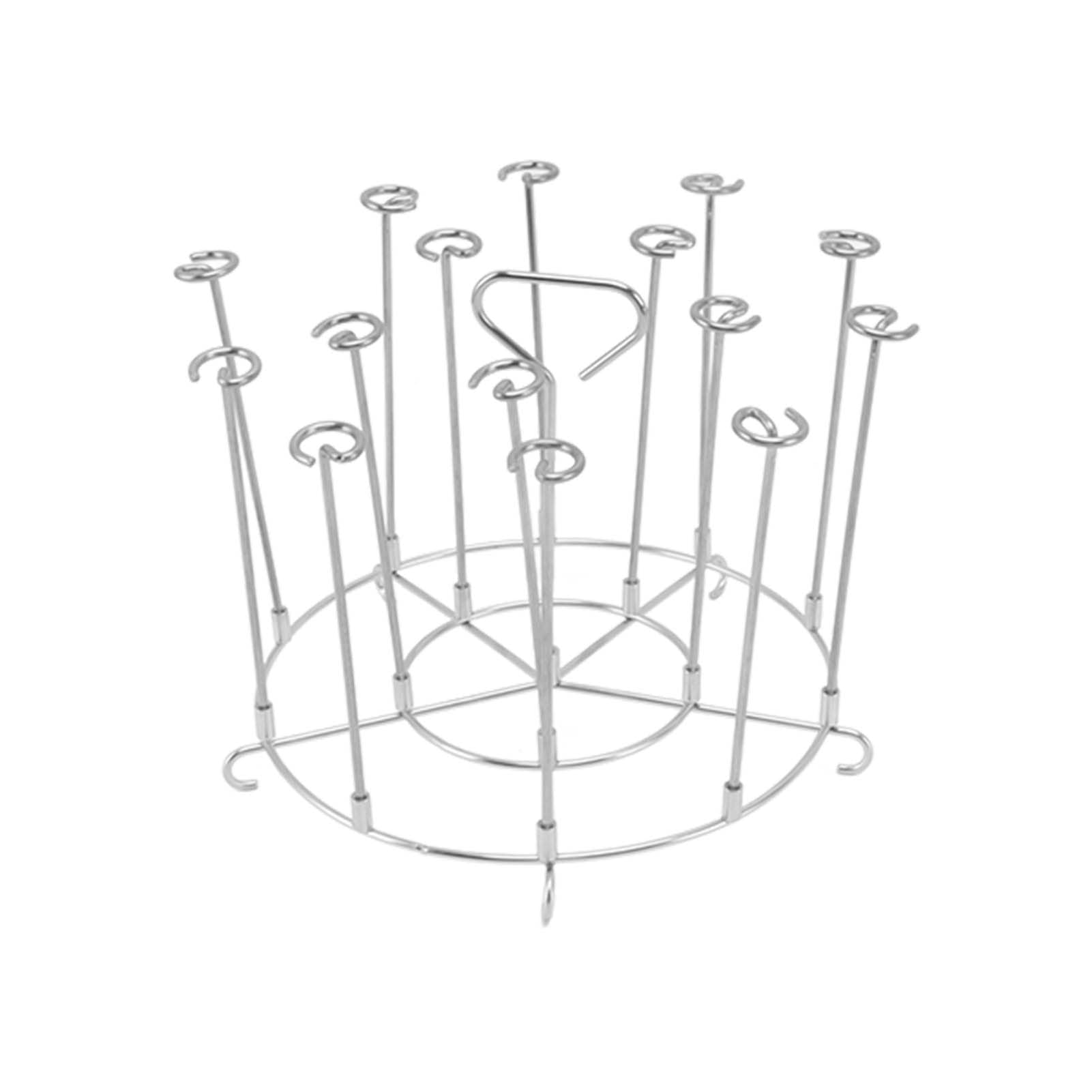 Support de brochettes en acier inoxydable, support de brochettes pour friteuse 8QT