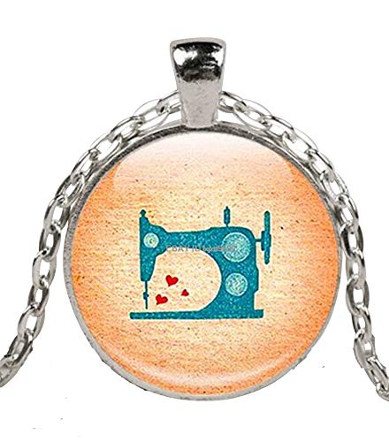 Preisvergleich Produktbild Générique Halskette mit Anhänger für Nähmaschine