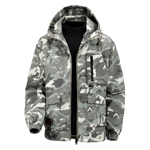 Veste tactique imperméable homme doublée polaire pour sport de montagne et randonnée boussole