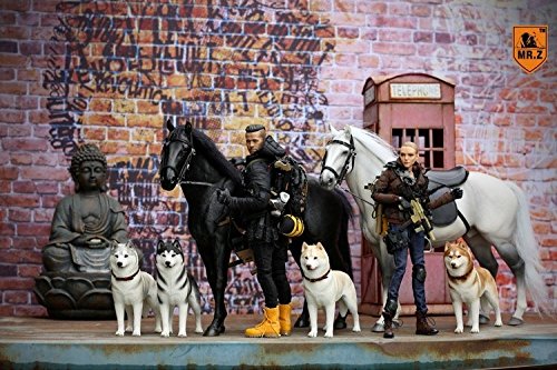 Amazon.co.jp: 限定版 1/6 馬+馬具 モデル フィギュア用 人形 ドール