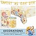 Classic Winnie the Pooh Baby Shower Decorations | Officially Licensed | Serves 16 | Birthday Party Supplies | Gender Neutral | Banner, Table Cover, Plates, Napkins, Cups, Sticker