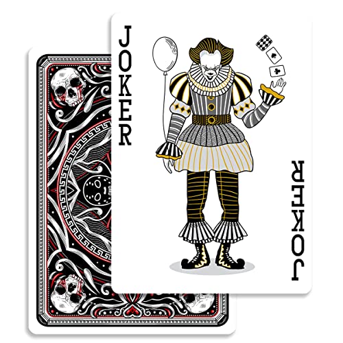 Playing Cards Movie Serial Killers Premium Board Games For Adults Friends Pool Beach Camping Accessories Vacation Essentials Fancy Card Designs With Jokers Included #TOP1
