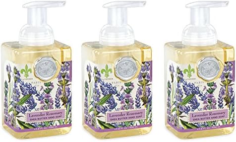 Michel Design Works Foaming Hand Soap, 17.8-Fluid Ounce, Lavender Rosemary - 3-PACK