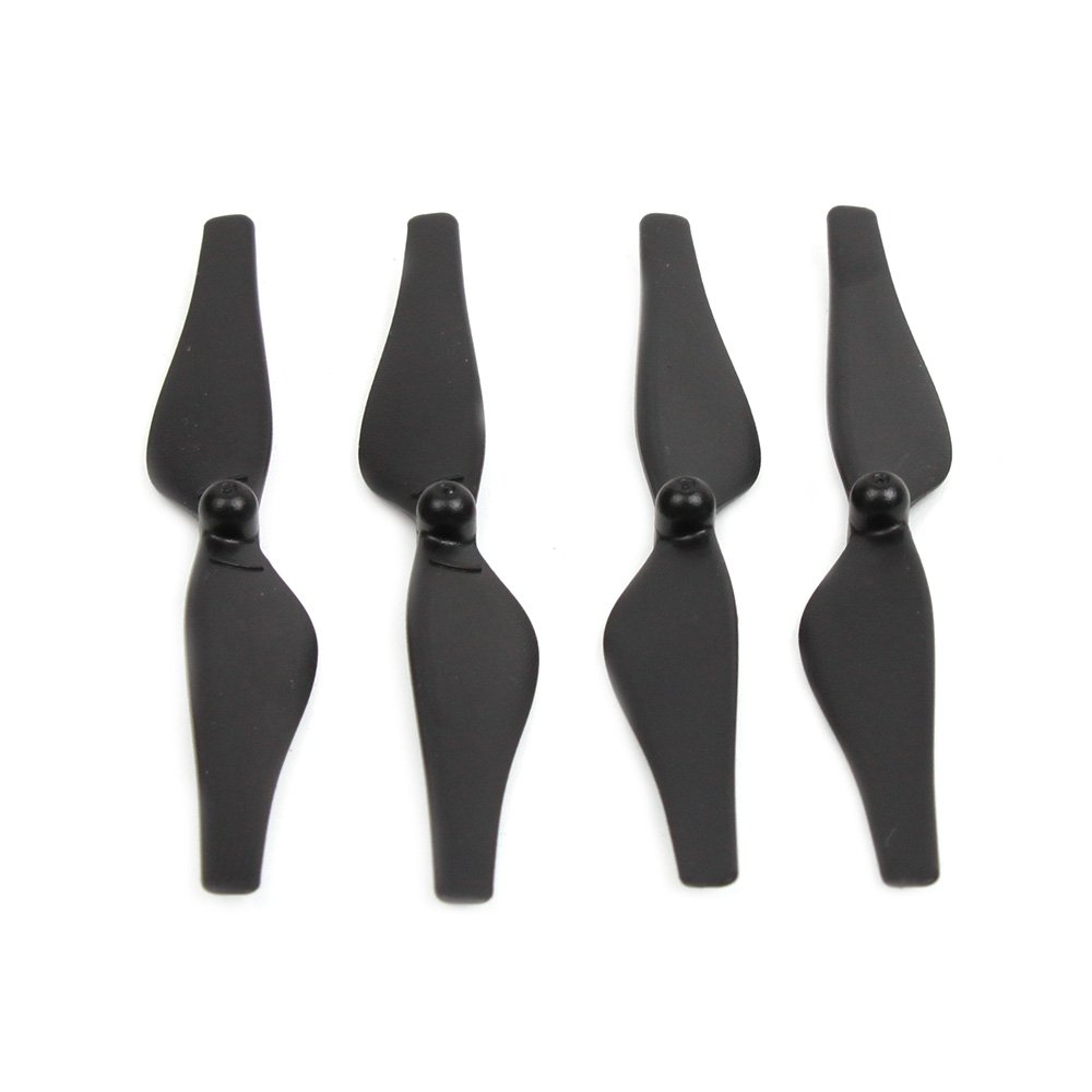 4pcs Propeller Blades, Drone Quick-Release Propellers for DJI TELLO Aircraft Parts (Black) — image 1