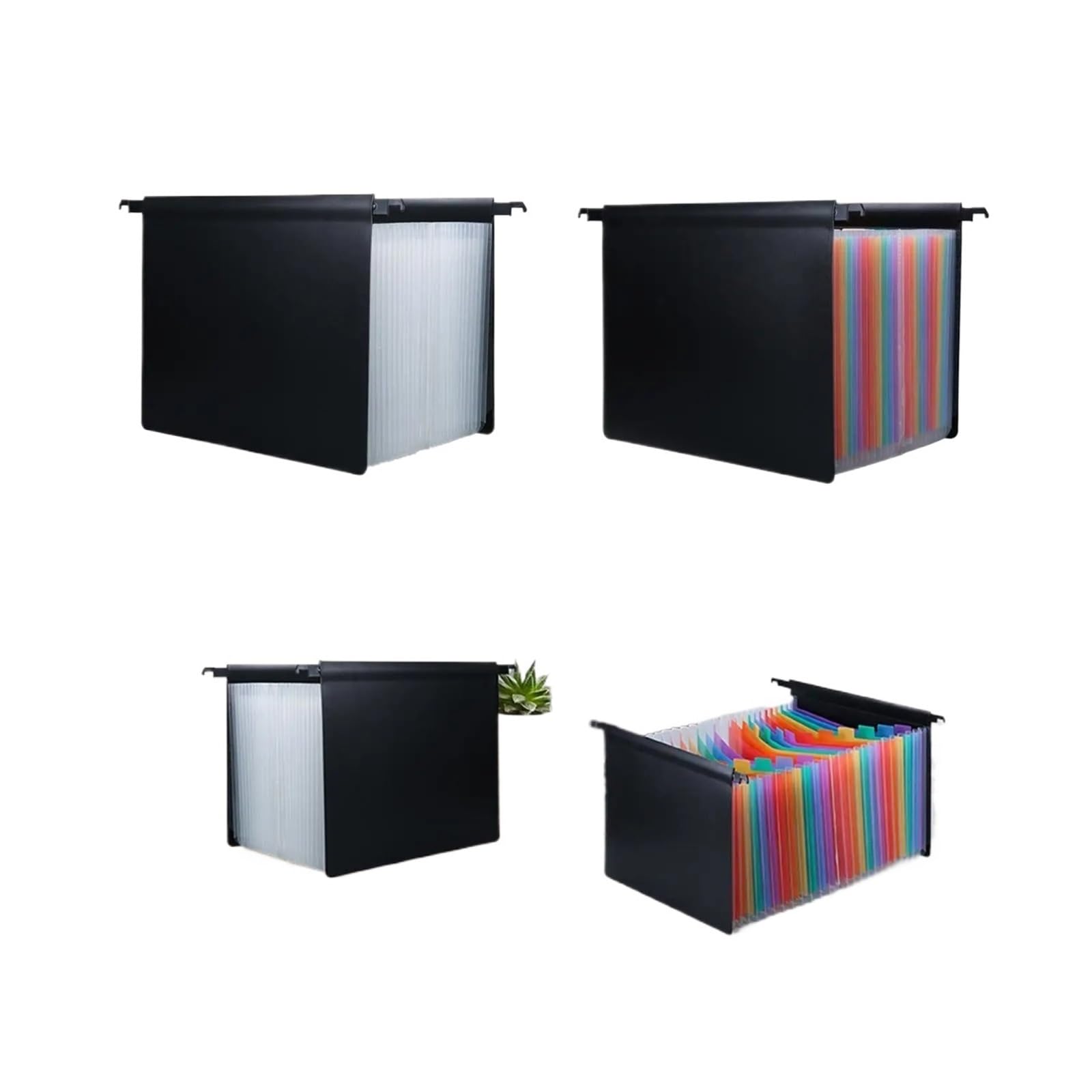 Carpeta Acordeon Carpeta de archivos colgante expandible con 25 bolsillos