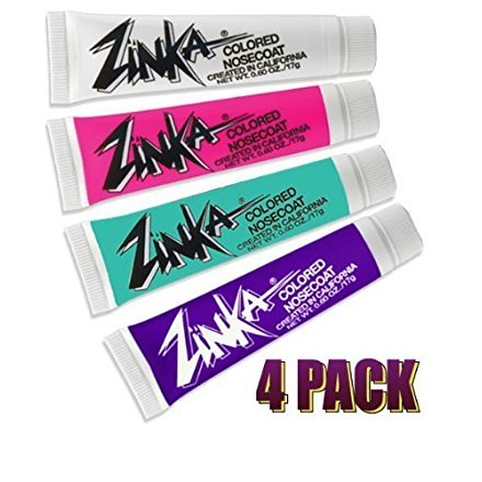 Zinka 4 Pack - White/Teal/Pink/Purple