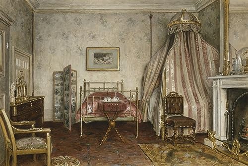 Cuadro sobre lienzo dormitorio Napoleón III Kilburne 60x90cm, elimina la sobriedad de tus paredes