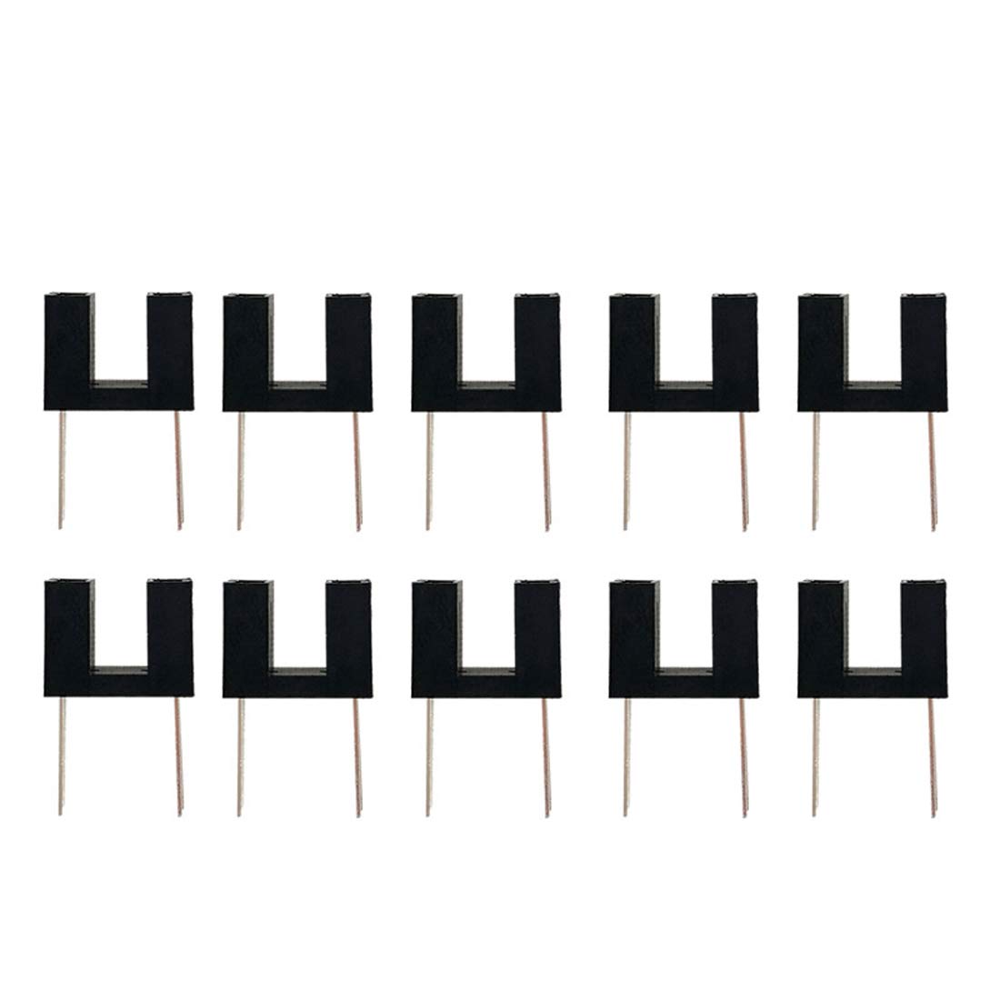 HiLetgo 20pcs ITR9608 ITR9608F ITR-9608 DIP-4 Opto Photo Interrupter Optical Sensor Photoelectric Switch Optical Interrupter Photoelectric Sensor DIP4