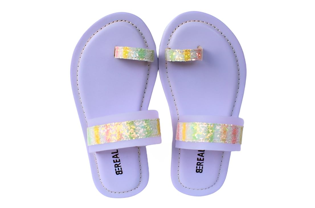 BEREAL Open Toe Purple Girls Kids Sandals & Chappal (B0D17LJXJZ) Amazon Price History, Amazon Price Tracker