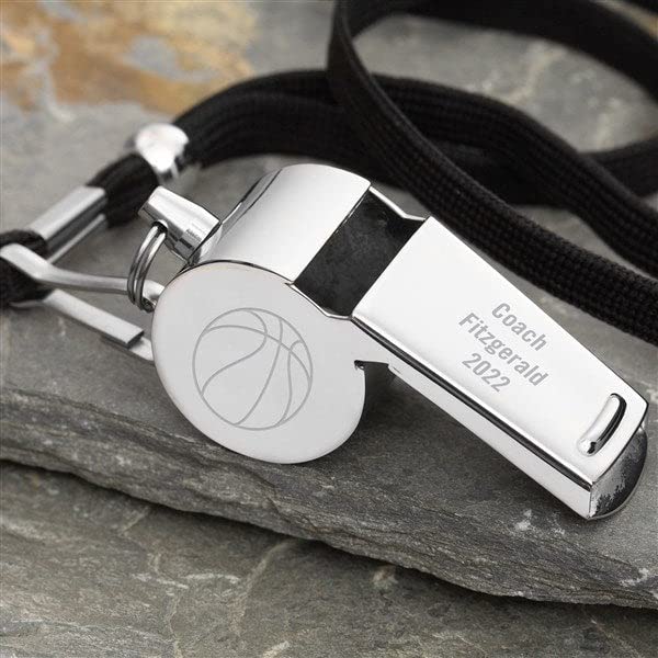 Personalization Universe Engraved Coach Stainless Steel Whistle