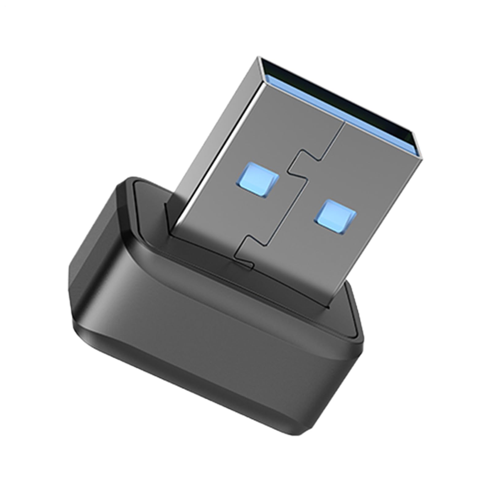 PC de escáner de Huellas Digitales: Lector de Llave de Huellas Dactilares USB, dongle de Inicio de sesión rápido rápido | Dispositivo de autenticación de Seguridad biométrica, de Bloqueo de se