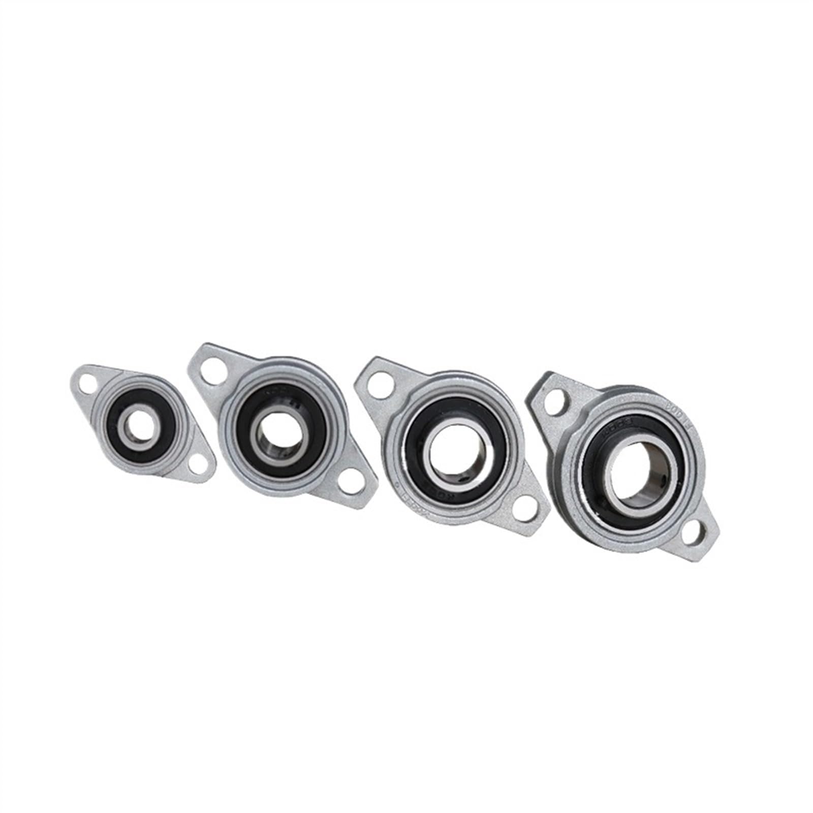 4/10 Stück KFL001 KFL004 KFL005 KFL000 KFL08 kfl08 8 mm 12 mm Stehlager Zinklegierung Einsatz Linearlagerwelle (KFL002 16 mm, 10 Stück)