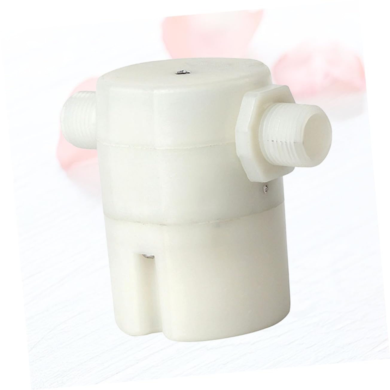 MUCKLILY 3pcs Floating Ball Valve Inlet Float Valve Tower Tank Valve Floating Valve Replacement Water Level Control Valve Water Tank Accessories Liquid Level Control Sensor White