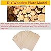 SIWUCHYE Unfinished Wood, 15 Pack Basswood Sheets for Crafts, Craft Wood Board for House Aircraft Ship Boat Arts and Crafts, School Projects, Wooden DIY Ornaments(150x100x2mm) #2