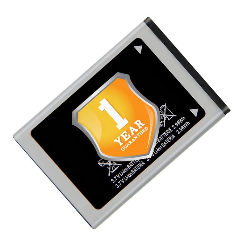 Image of Original AB463446BN Battery Compatible for Samsung Guru X200 GT-E1200Y C512 X208 1258 1250 S3030 E3100 S5150 X210 X160 S208 F519 - (800mAh) - 1 Year Warranty K7