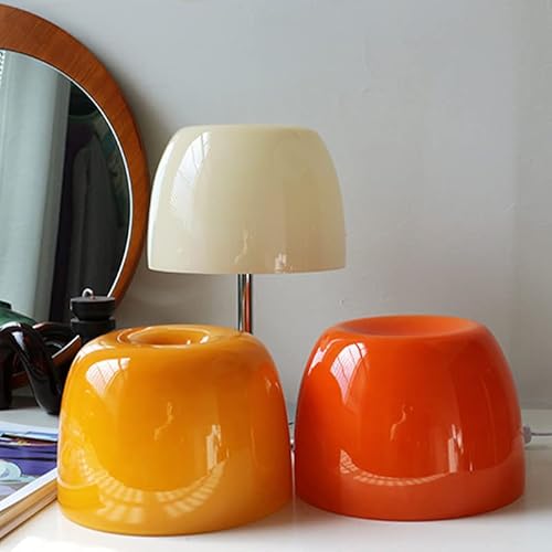 Old Fashioned Retro Lamp Glass Table Bedside Lamps Vintage Style Small Night With Usb Push Button Switch Nightstand Lamps For Bedroom Living Room Home Office #TOP5